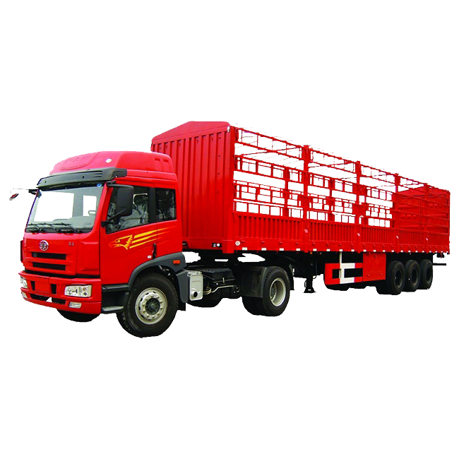 Bunker Grid-type Semi-trailer
