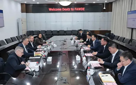 Exchange Between FAWDE & Deutz CEO Schulte: Jointly Blueprint Cooperation